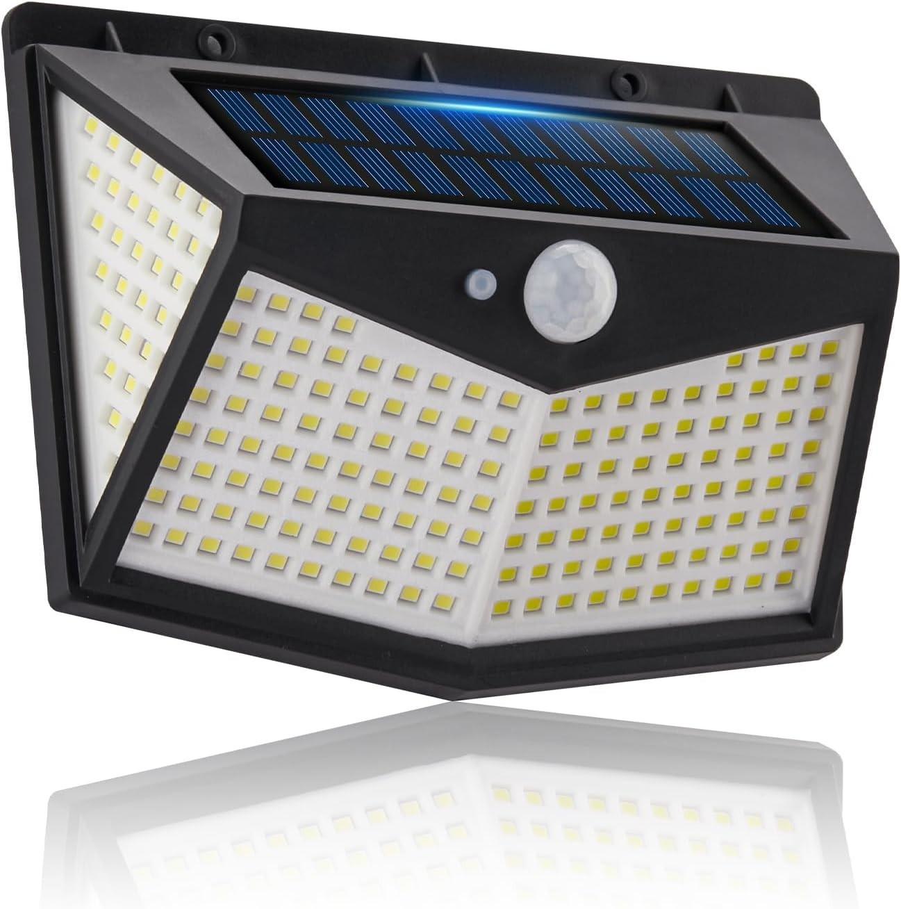 Outdoor Solar Motion Sensor Wall Light LED Security Lamp Waterproof 212 LED 