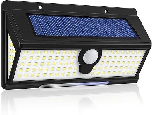 Garden Security Light Outdoor Solar Power Light 190 LED PIR Motion Sensor 270° 
